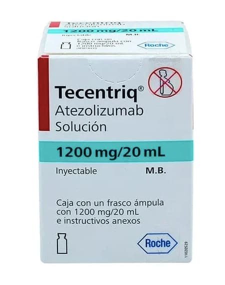 Tecentriq® (Atezolizumab) 1200 mg / 20 mL Solución Inyectable | Roche